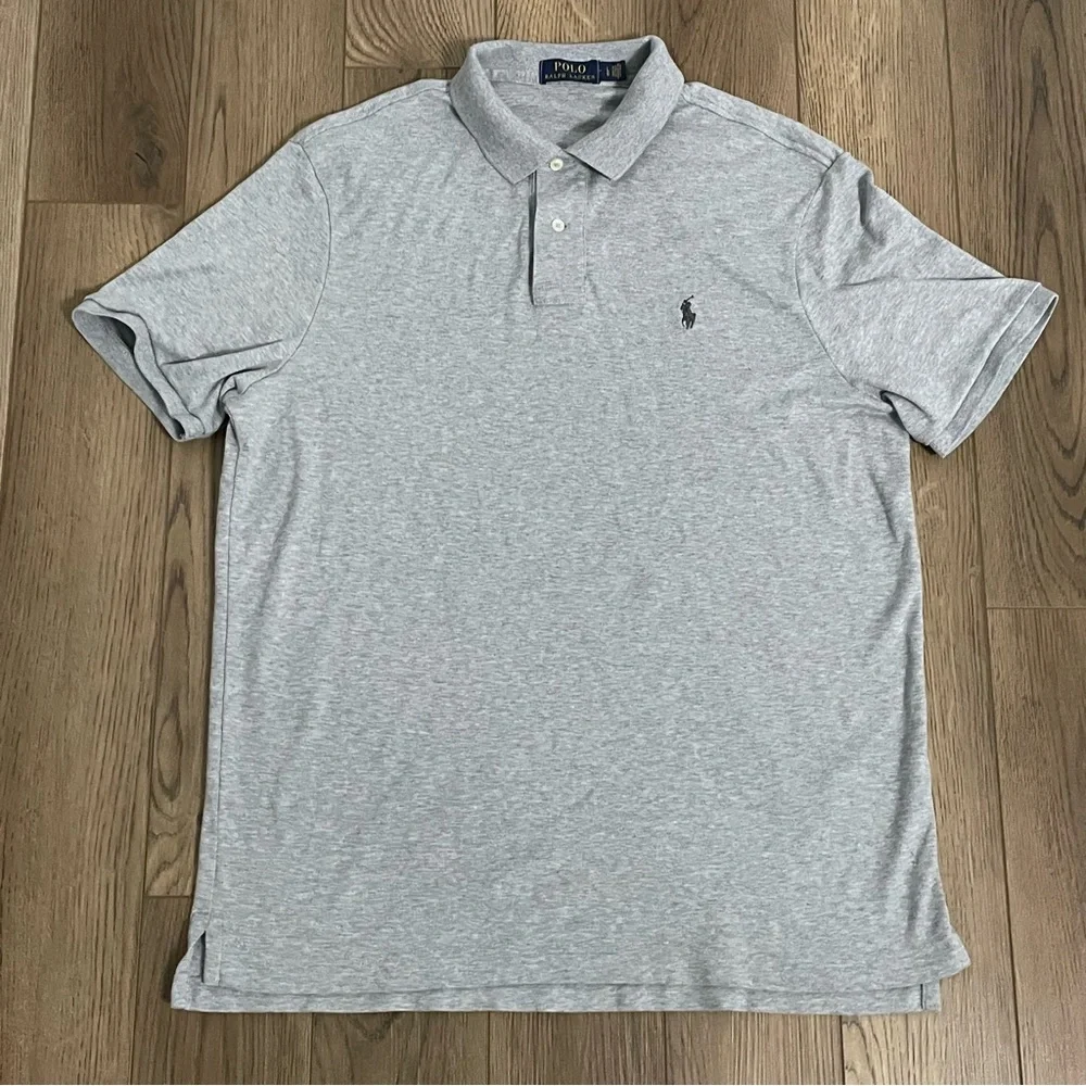 Polo Ralph Lauren Gray Polo‎ Shirt